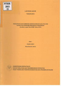 Image of Pencapaian Gizi Seimbang Berdasarkan Kualitas dan Kuantitas Konsumsi Makanan di Indonesia (Analisis Lanjut Data SKMI Tahun 2014)