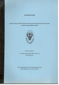 Image of Analisis utilisasi obat infeksi saluran pernafasan akut (ISPA) pada pasien anak di 6 kota besar di indonesia