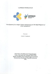 Image of Development of an Antigen Capture Immunoassay for The Rapid Diagnosis of Acute Leptospirosis