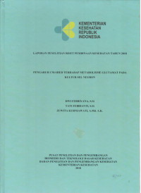 Image of Laporan Penellitian Riset Pembinaan Kesehatan Tahun 2018 Pengaruh CM-SHED Terhadap Metabolisme Glutamat pada Kultur Sel Neuron