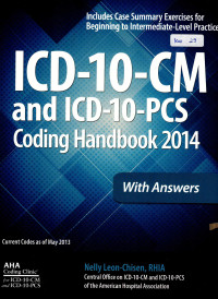Image of ICD-10-CM and ICD-10-PCS coding handbooks 2014