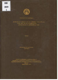 Image of Hubungan Umur dengan Anemia Kehamilan pada Ibu Hamil di Indonesia (Analiai Data Riskesdas 2018)) : Thesis