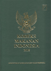 Image of Kodeks Makanan Indonesia 2018