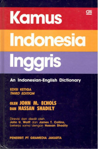 Image of Kamus Indonesia Inggris = an Indonesian-English dictionary
