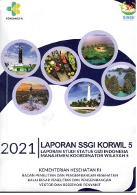 Image of Laporan Studi Status Gizi Indonesia Manajemen Koordinator Wilayah 5