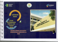 Image of Laporan Hasil Studi Determinan Status Gizi Tahun 2020