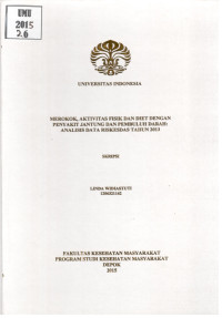 Image of Merokok, Aktivitas Fisik dan Diet Dengan Penyakit Jantung dan Pembuluh Darah