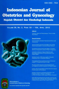 Image of Unicornuate Uterus with Rudimentary Horn and Complicated with Endometriosis
(Uterus Unikornuasi dengan Kornu Rudimenter dan Endometriosis)