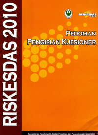Image of Pedoman pengisian kuesioner riskesdas 2010