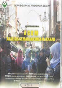 Image of ACKM : analisis cemaran kimia makanan 2014