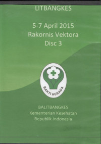 Image of LITBANGKES : 5-7 April 2015 Rakornis Vektora Disc 3