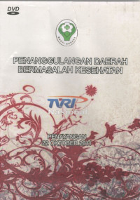 Image of Penanggulangan daerah bermasalah kesehatan : TVRI Nasional, 22 Okt'2011