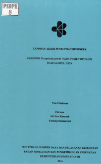 Image of Skrining Toxoplasma gondii pada Pasien HIV/AIDS dari Sampel Urin.
