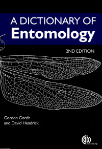 Image of A dictionary of entomology