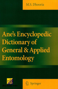 Image of Anes's encyclopedic dictionary of general & applied entemology