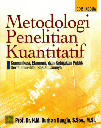 Image of Metodologi penelitian kuantitatif: