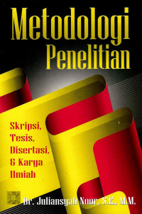 Image of Metodologi penelitian: skripsi tesis, disertasi & karya ilmiah