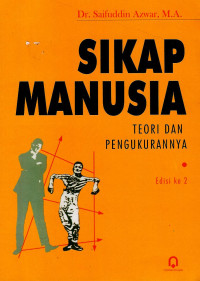 Image of Sikap manusia: teori dan pengukurannya