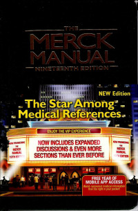 Image of The Merck Manual: of the diagnosis and therapy