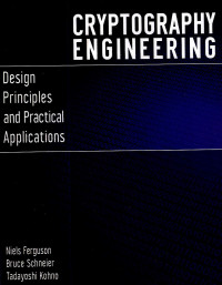Image of Cryptography Engineering: design principles and practical application
