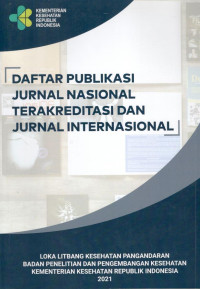 Image of Daftar Publikasi Jurnal Nasional Terakreditasi dan Jurnal Internasional