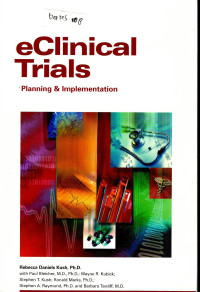 Image of eClinical trials: planning & implementation