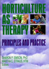 Image of Horticulture as Therapy : Principles and Practice