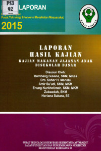 Image of Kajian Makanan Jajanan Anak di Sekolah Dasar