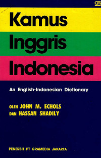 Image of Kamus Inggris Indonesia: an English-Indonesian Dictionary