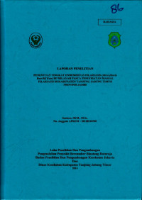 Image of Penentuan tingkat endemitas filariasis (microfilaria rate/mf rate) di wilayah pasca pengobatan massal filariasis di kabupaten Tanjung Timur provinsi Jambi