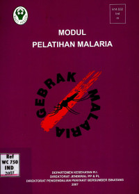 Image of Modul pelatihan malaria
