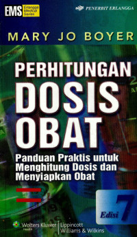 Image of Perhitungan dosis obat (Math for nurses): Panduan praktis untuk menghitung dosis obat dan menyiapkan obar