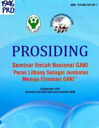 Image of Prosiding seminar ilmiah nasional GAKI 