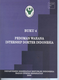 Image of Pedoman Wahana internsip dokter Indonesia (buku 4)