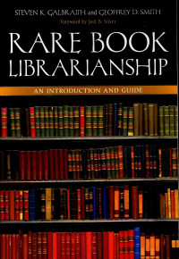 Image of Rare Book Librarianship: an introduction and guide
