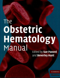 Image of The Obstetric Hematology Manual