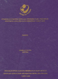 Image of Perbedaan Faktor Perilaku Berisiko pada Stroke di Indonesia Analisis Data Riskesdas Tahun 2018