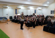 Pramuka Saka Bakti Husada Dibekali Gaya Hidup Sehat